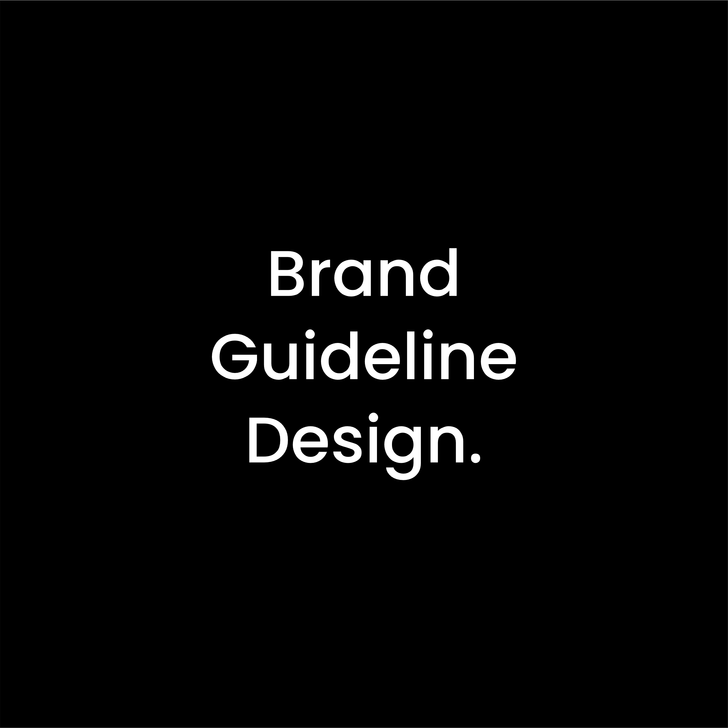 Brand Guideline Design