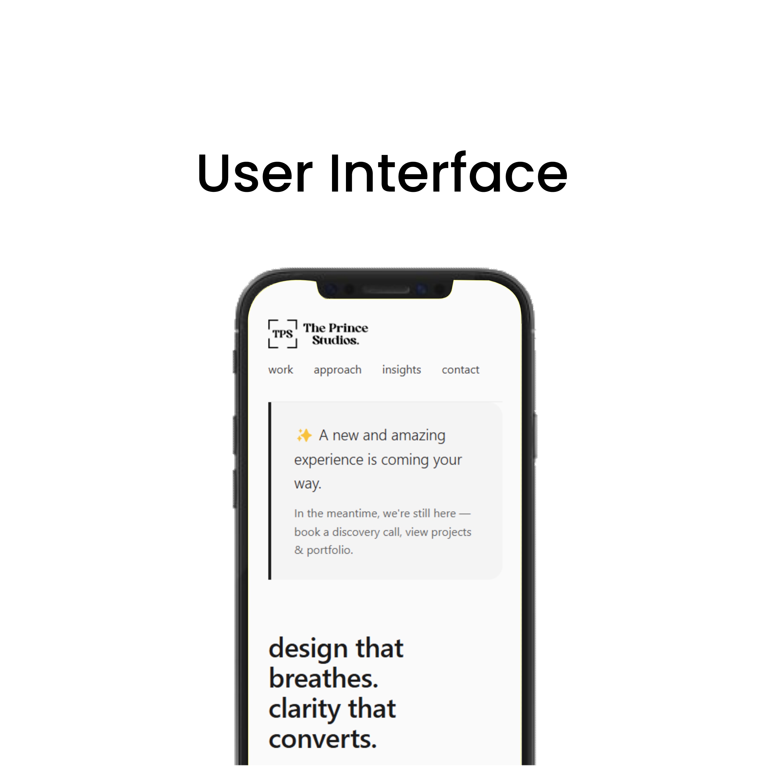 User Interface Design